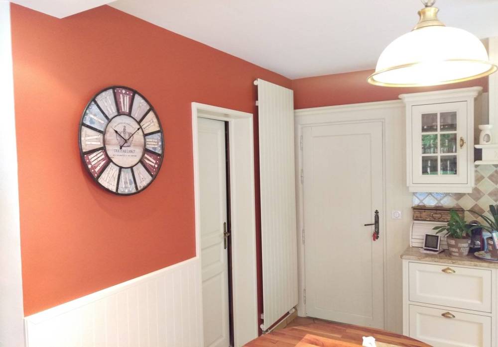 Peinture orange